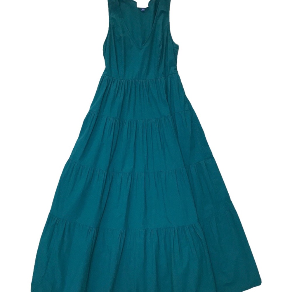 Forest Witch Green Sleeveless Maxi Dress - Picture 10 of 13